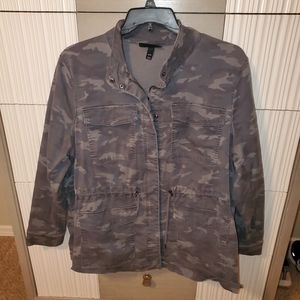 Lane Bryant 22/24 camo utility jacket.
